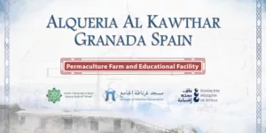 Cabecera de la Alquería Al Kawthar de Granada, granja de permacultura y centro educativo
